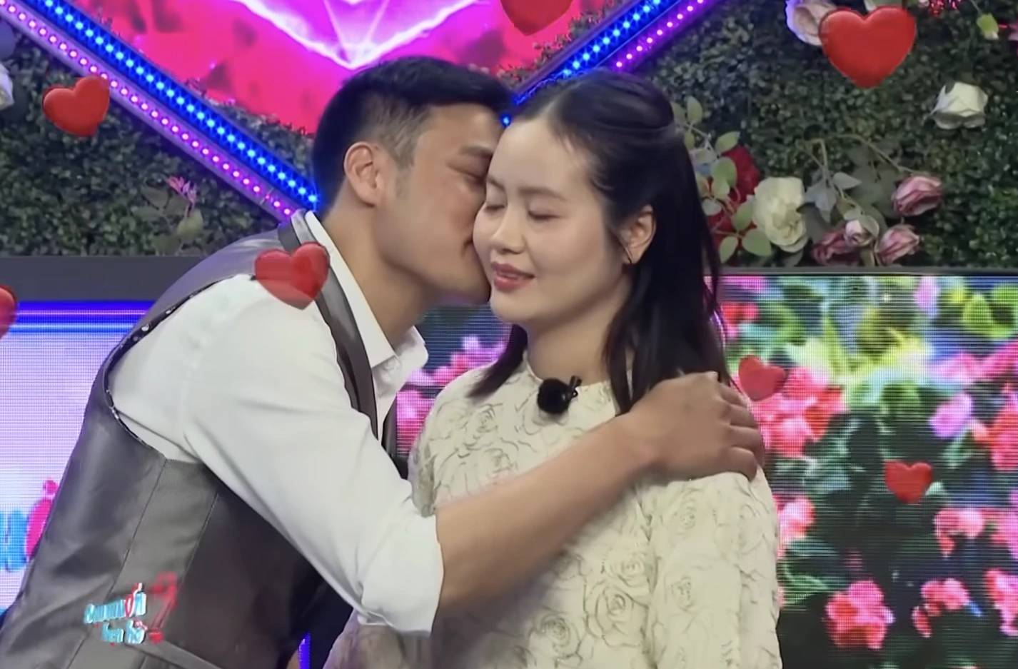 The couple on the show "You want to date". Photo: Jet Producer.