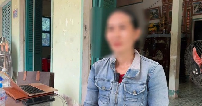 The family of the female student who died in a traffic accident denied receiving 1 billion VND. Photo: Hoang Loc