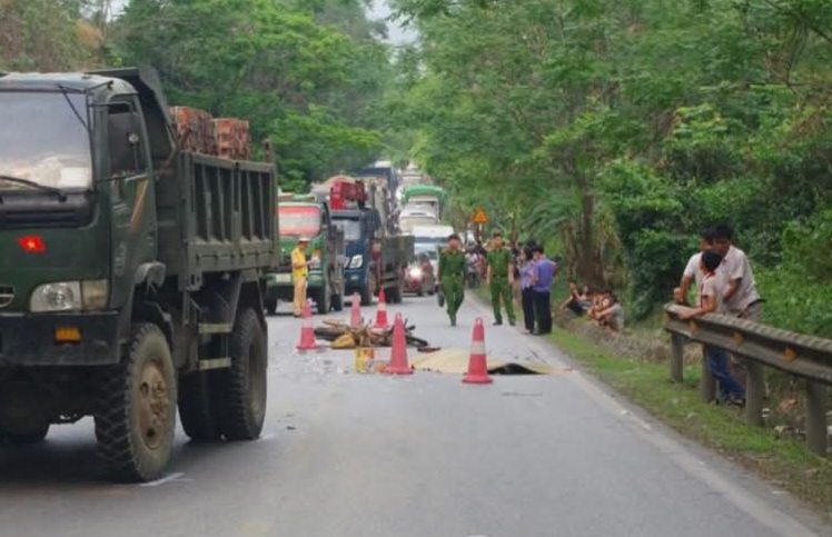Es el lugar del accidente. Imagen: Policia de la region de North Kandan