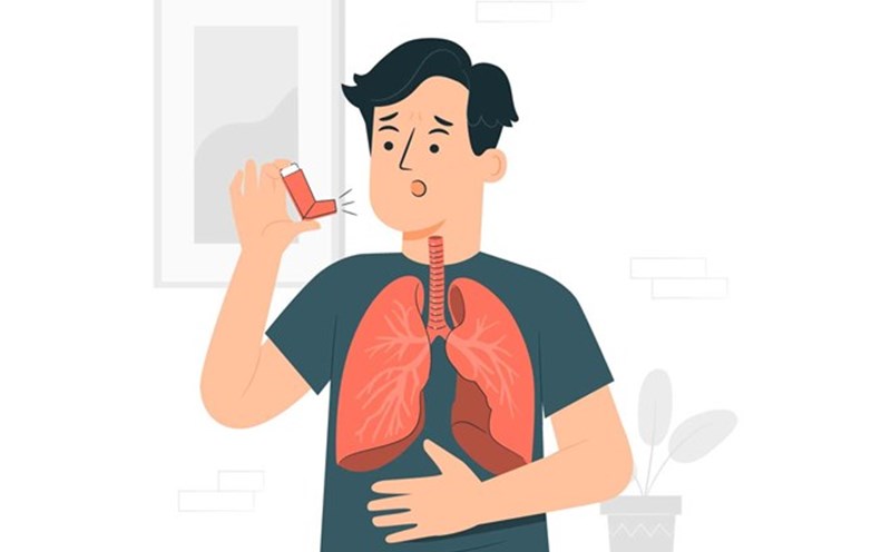 In hot weather, asthma can get worse. Graphics: Thien Nhan