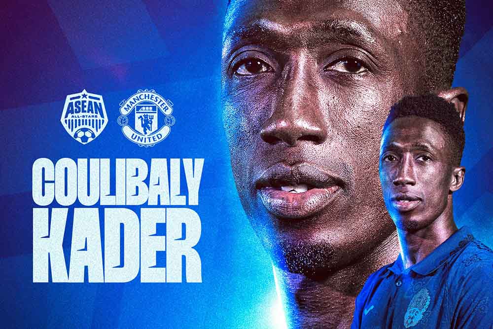 Coach Kim Sang-sik added Cambodia's Abdel Coulibaly to the ASEAN All-Stars team against Man United. Photo: Cambodia Federation of Labor