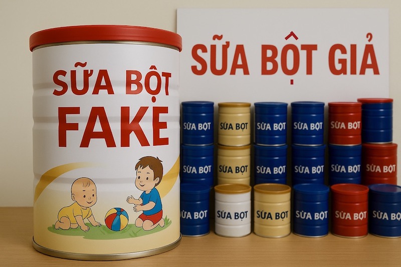 Cientos de marcas de leche falsa fueron descubiertas en el pasado, lo que dejo a la gente perpleja. Imagen de la fuente:
