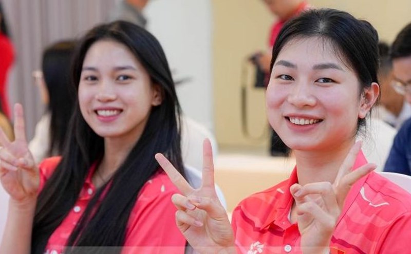 Hotgirl of the Vietnam women's volleyball team.