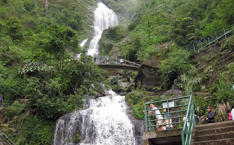Silver Waterfall Eco-tourism Destination in Sa Pa (Lao Cai). Photo: Khue Viet Truong