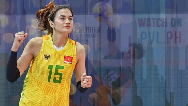 El jefe de la empresa, Kang Quynh, en la AVC Champions League 2025. Imagen de la pelicula: