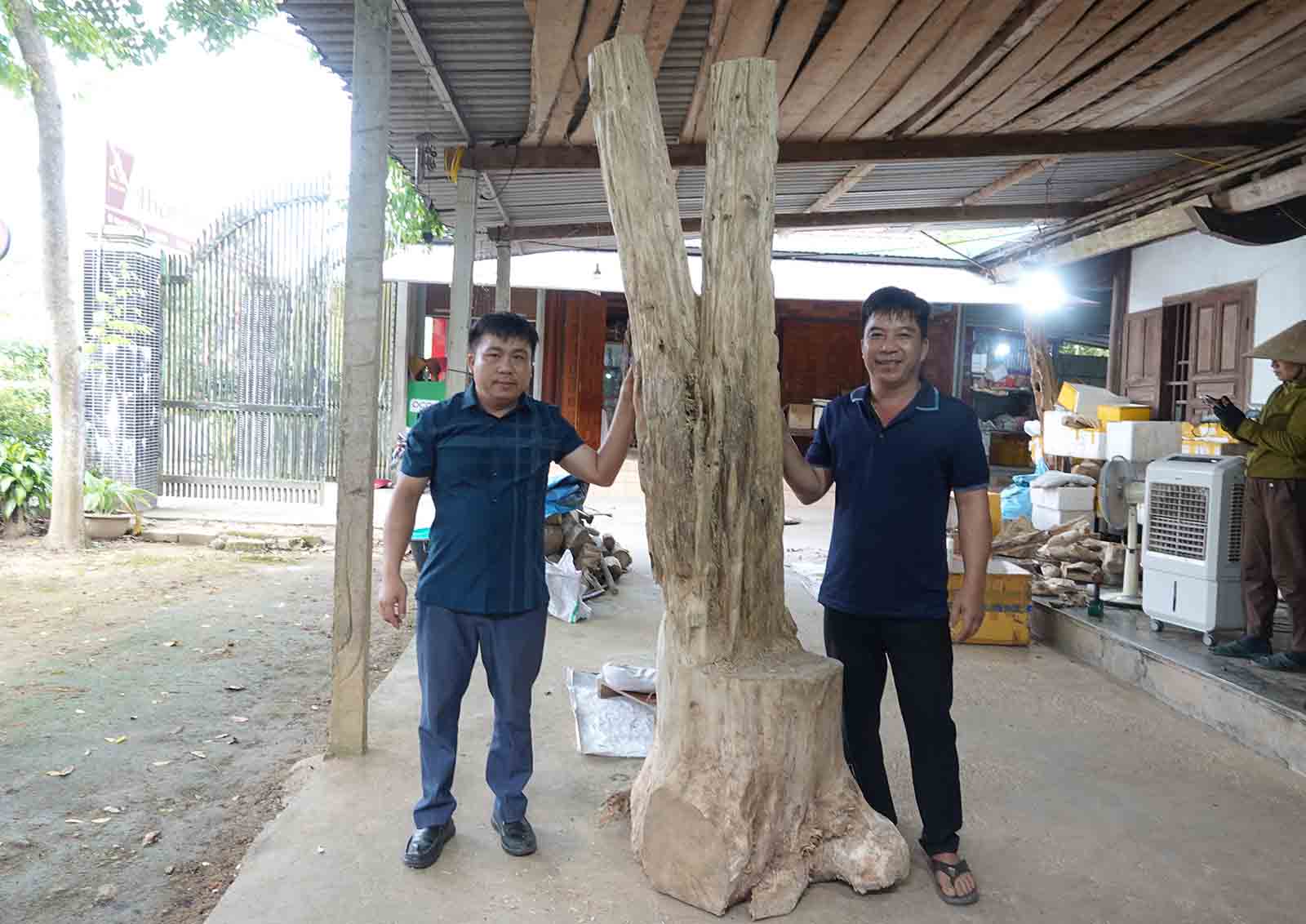 Mot cay tram huong lon dang trong giai doan che tac, duoc chu nhan khang dinh la hang cuc hiem, sau khi hoan thanh se ban gia tren 1 ti dong. Anh: Tran Tuan.