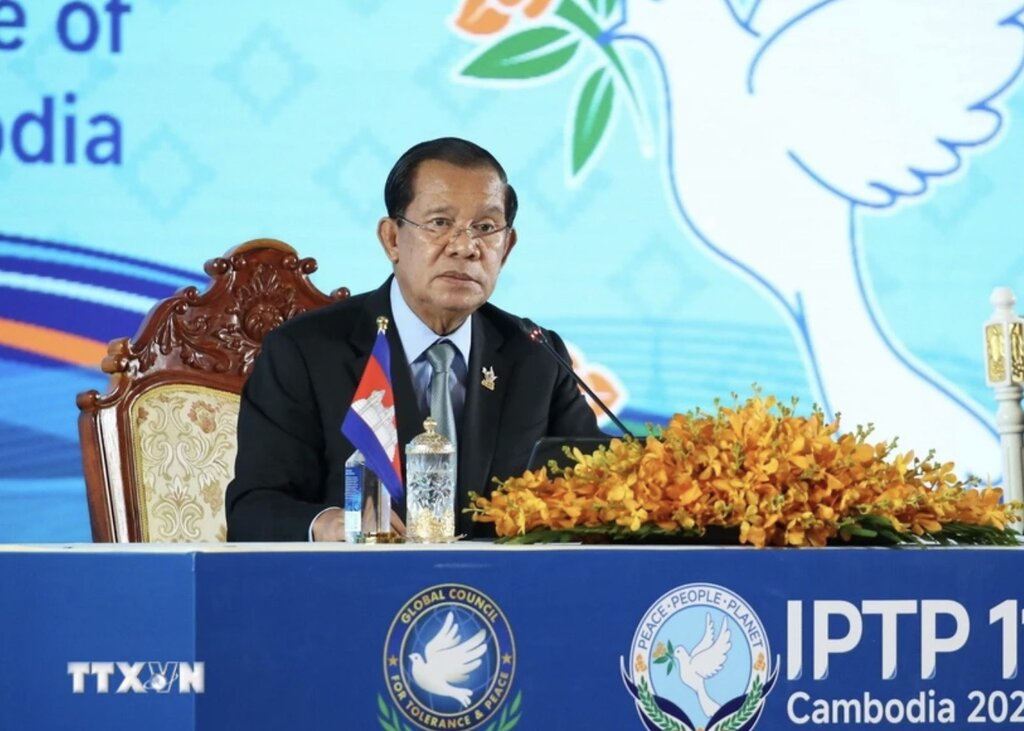 President of the Cambodian People's Party, President of the Cambodian Senate, former Cambodian Prime Minister Samdech Techo Hun Sen. Photo: VNA