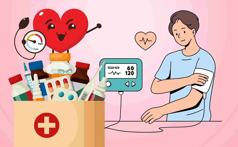 Tips on how to control high blood pressure without taking medication. Graphics: Dinh Dinh