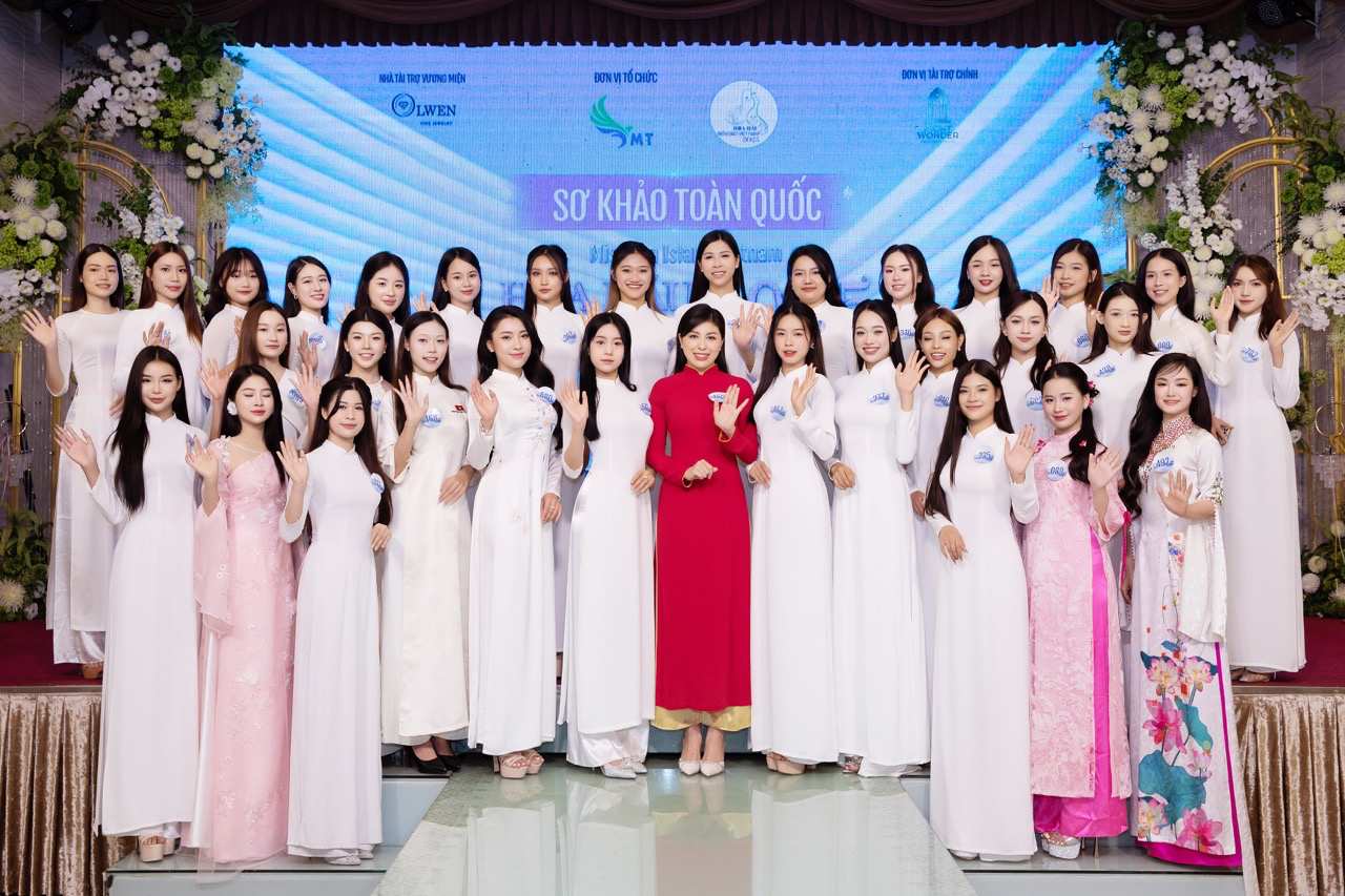 Miss Sea and Islands Vietnam contestants. Photo: Organizing Committee of the contest