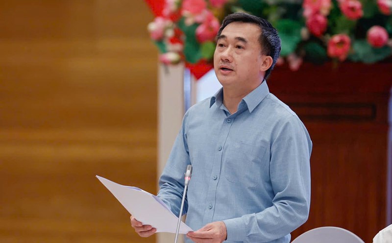 Deputy Minister of Health Tran Van Thuan. Photo: Y Nhu.