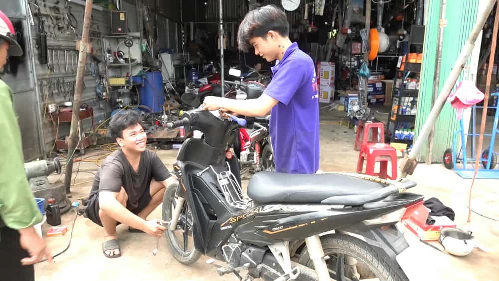 Các lớp dạy nghề giúp người lao động thuận lợi tìm kiếm công việc ổn định. Ảnh: Thanh Tuấn 