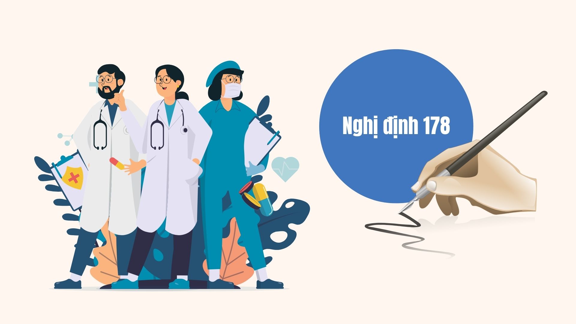 No todos los medicos se jubilaron por el Decreto 178. Diseñado por Linh Dan