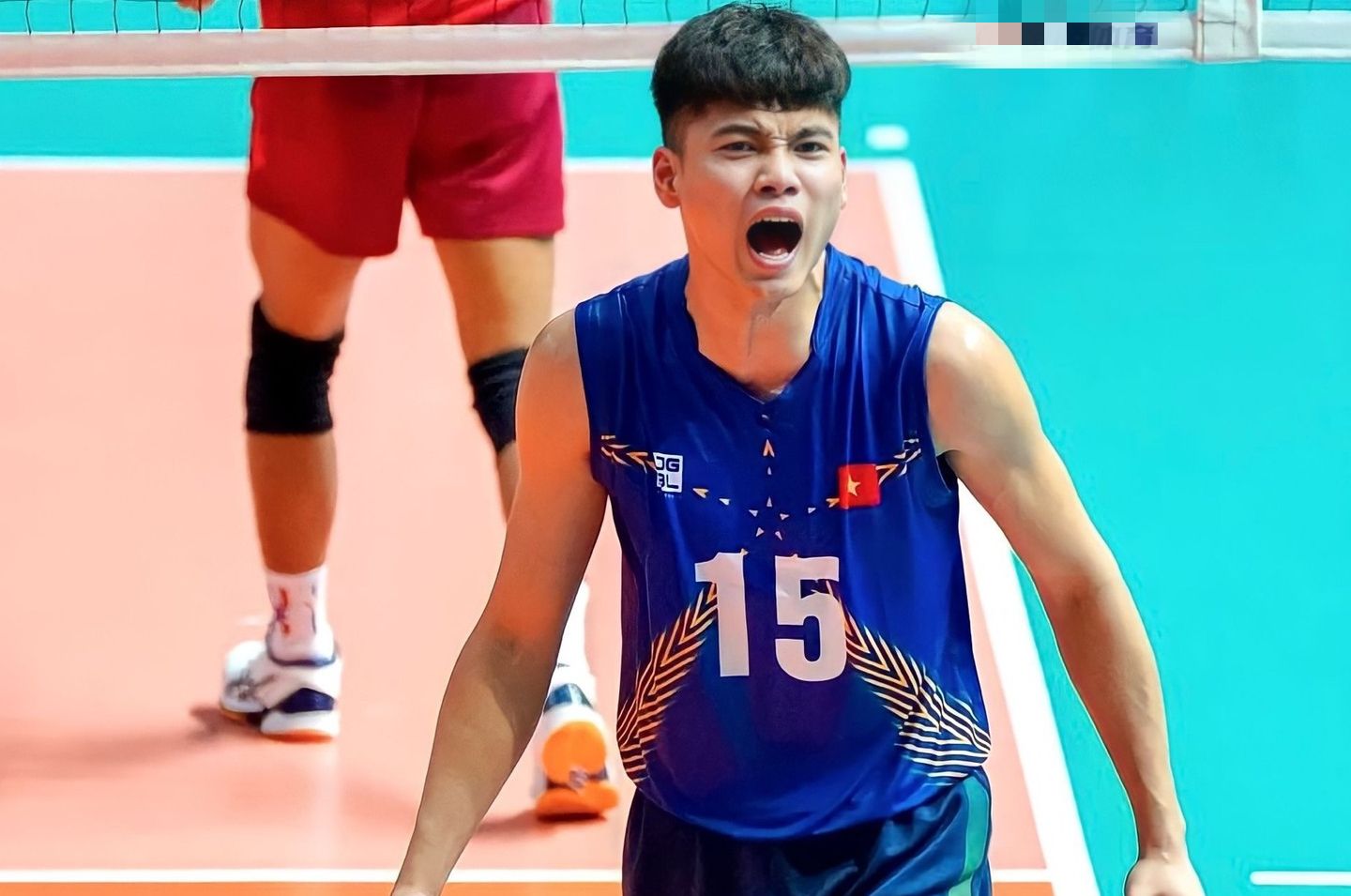 Dinh Van Duy la chuyen hai xuat sac nhat cua bong chuyen nam Viet Nam hien tai. Anh: Bong chuyen Viet Nam