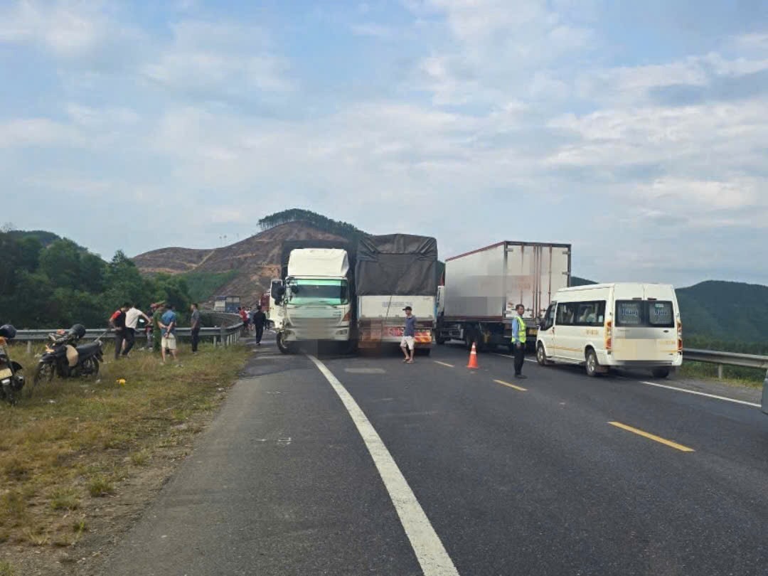 La escena del accidente. Foto de N. Huang. Fue tomada en el año 2005.