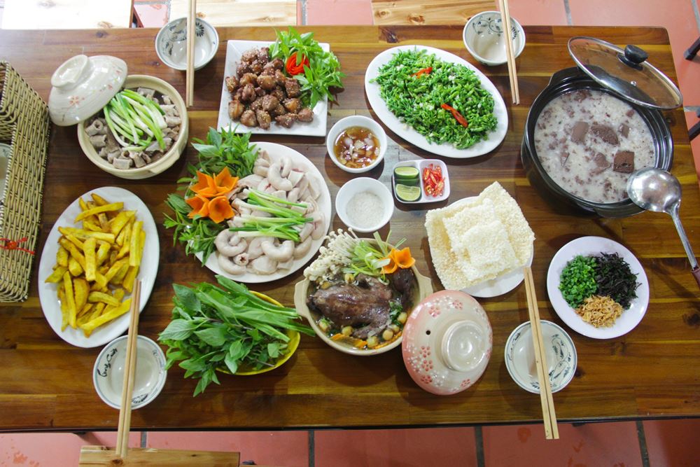 Long Cuoi co nhieu mon ngon cho thuc khach lua chon. Anh: Long Cuoi