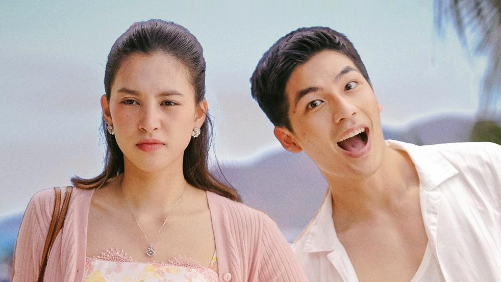 Dien vien Quoc Anh va Tieu Vy trong phim “Bo tu bao thu“. Anh: Nha san xuat