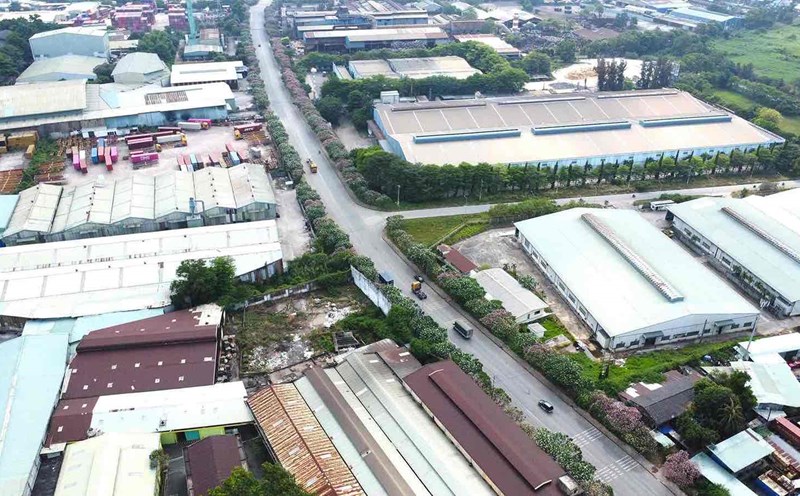 A corner of Bien Hoa 1 Industrial Park. Documentary photo: HAC