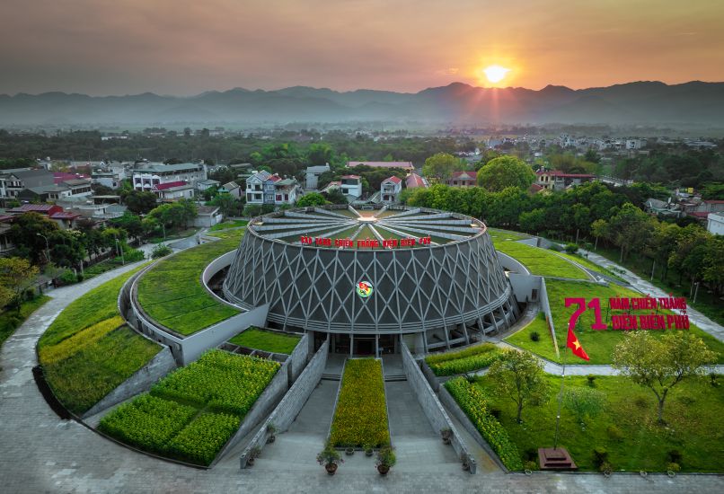 Dien Bien Phu Victory Museum - which preserves thousands of artifacts from the Dien Bien Phu Campaign. Photo: Tien The