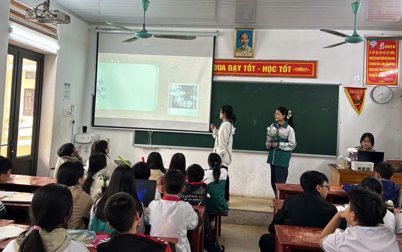Actualmente, las escuelas de educacion superior y secundaria en la provincia de Ninh Binh estan organizando clases adicionales y examenes para estudiantes de ultimo año, pero sin cobrar dinero. Imagen de la pagina web de la Universidad de Hong Kong