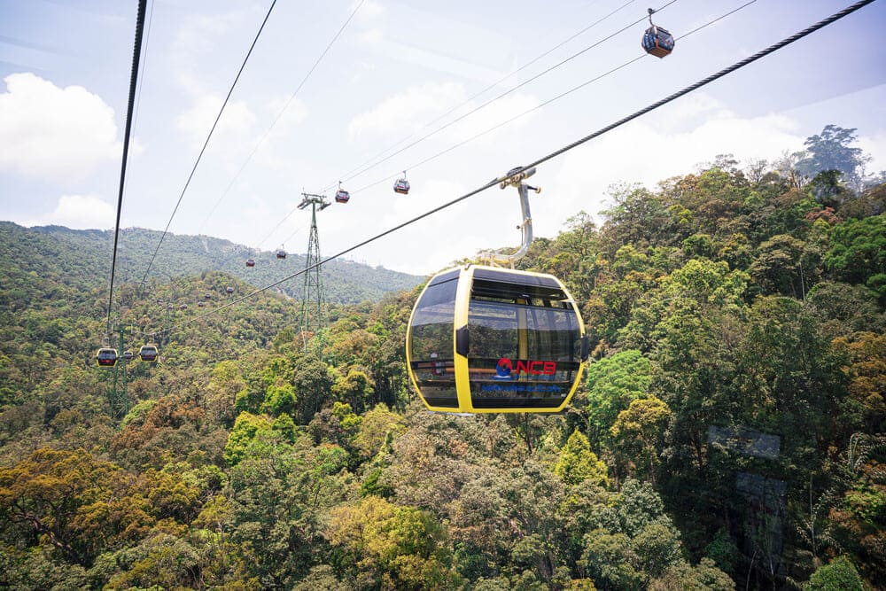 Ba Na Hills vận hành tuyến cáp treo mới