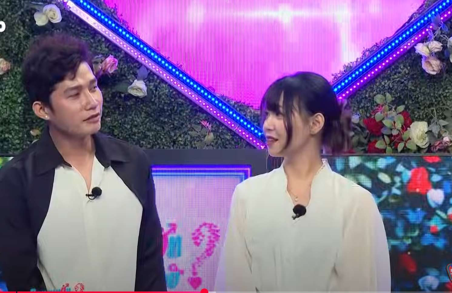 The couple on the show "You want to date". Photo: MCV Producer.