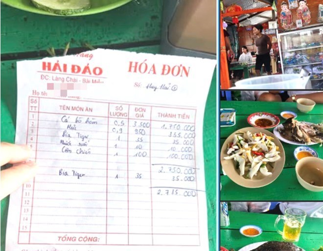 Co quan chuc nang o Nha Trang da di kiem tra va xac dinh be noi nay co 3 loi vi pham. Anh: Huu Long