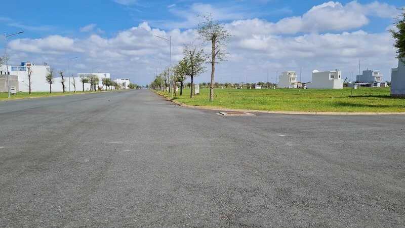 A project with completed infrastructure in Ca Mau has a reasonable selling price. Photo: Nhat Ho