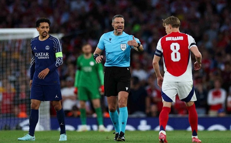 PSG host Arsenal in the second leg of the Champions League semi-final. Photo: AFP