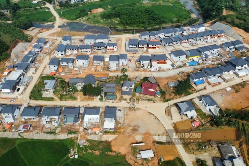 Khu tai dinh cu nam tren dien tich dat rong hon 5 ha. Anh: To Cong.