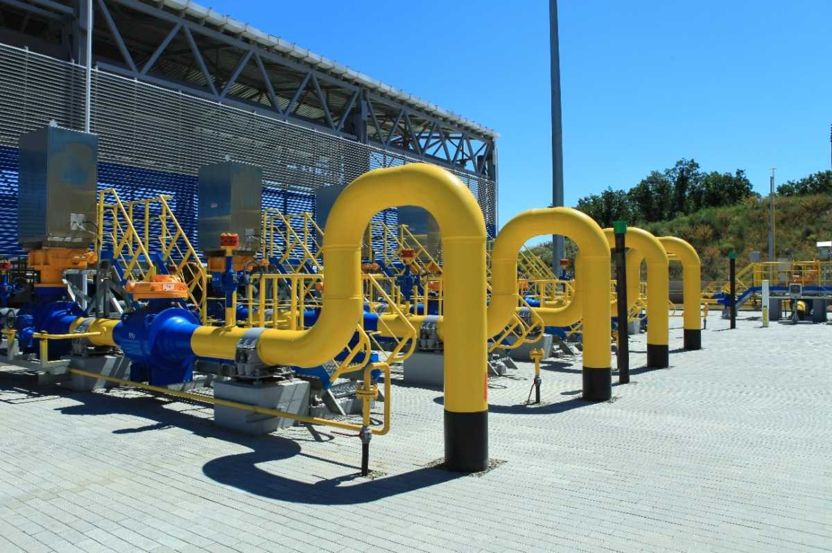 The Russian gas pipeline. Photo: Gazprom