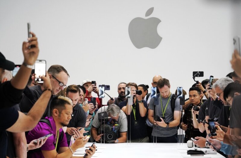 An Apple new iPhone experience in 2023. Photo: Xinhua