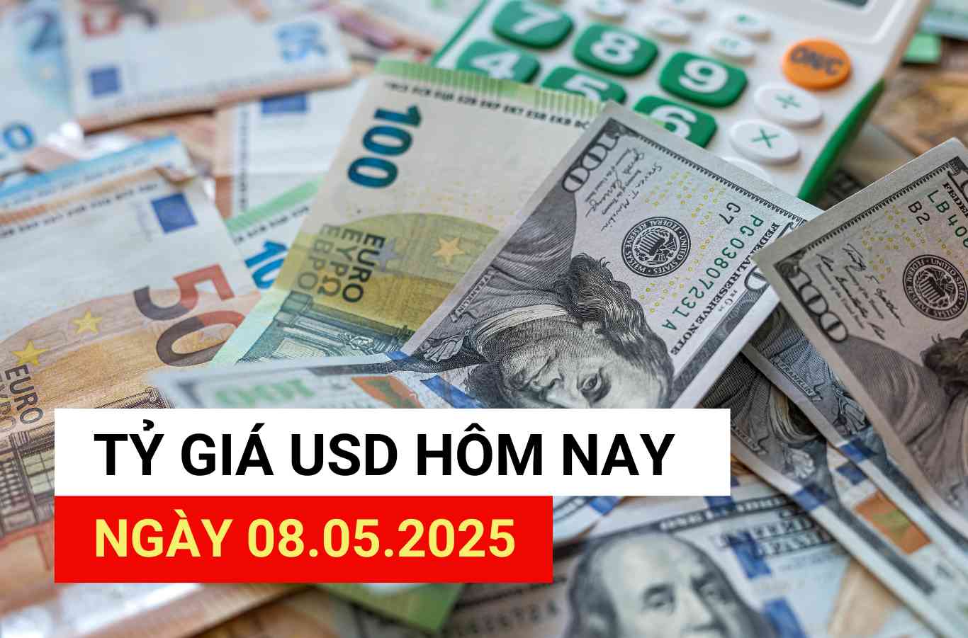 USD exchange rate today 8.5.2025.