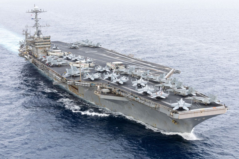US aircraft carrier USS Harry S. Truman. Photo: AFP