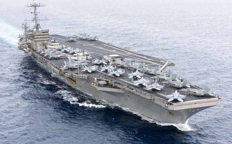 US aircraft carrier USS Harry S. Truman. Photo: AFP
