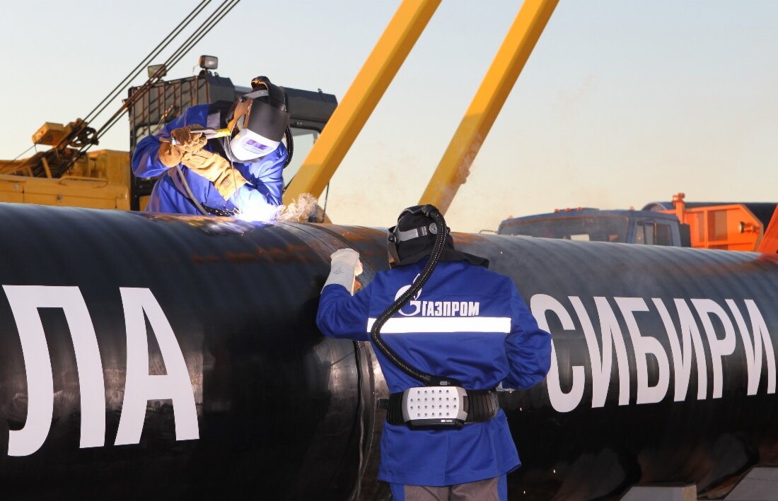 Trung Quoc du kien nhuong bo voi Nga ve van de gia trong xay dung duong ong Suc manh Siberia 2. Anh: Gazprom