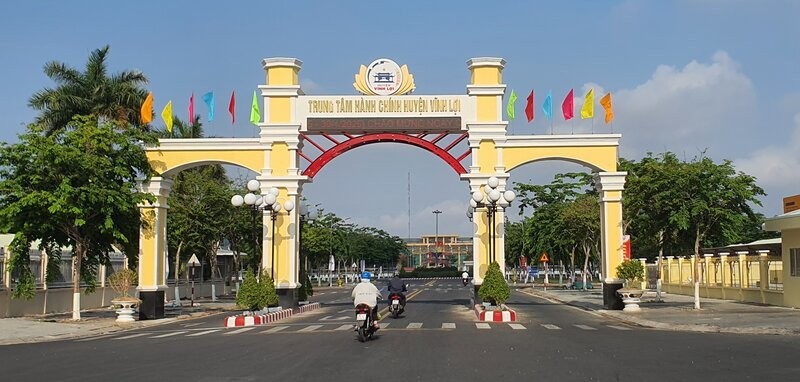 Huyện Vĩnh Lợi, Bạc  Liêu hơn 100 tỉ đồng trồng, chăm sóc, bảo trì cây xanh do các công ty trong hệ sinh thái cây xanh Công Minh thực hiện. Ảnh: Nhật Hồ