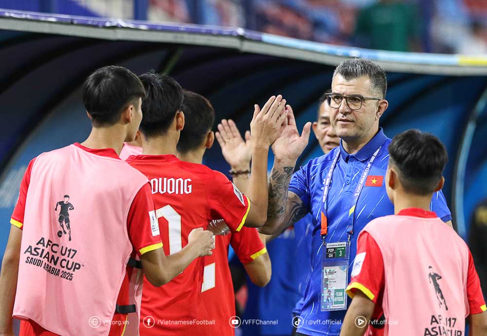 U16 Vietnam focuses on the first phase in 2025. Photo: VFF
