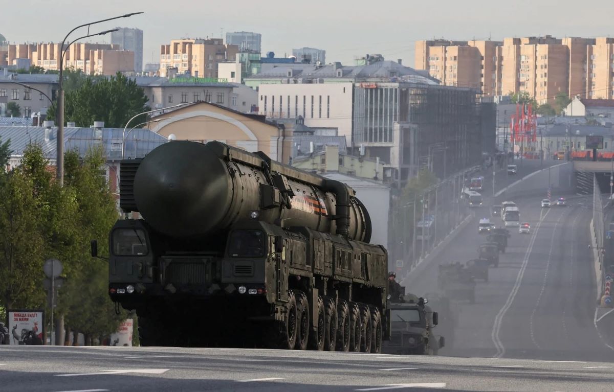 Russia's RS-24 Yars intercontinental ballistic missile will be present at the parade on May 9. Photo: Russian Embassy