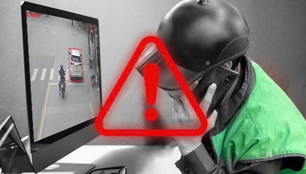 Đối tượng giả shipper thông báo phạt nguội vi phạm giao thông để lừa đảo. Ảnh: Công an TP Đà Nẵng