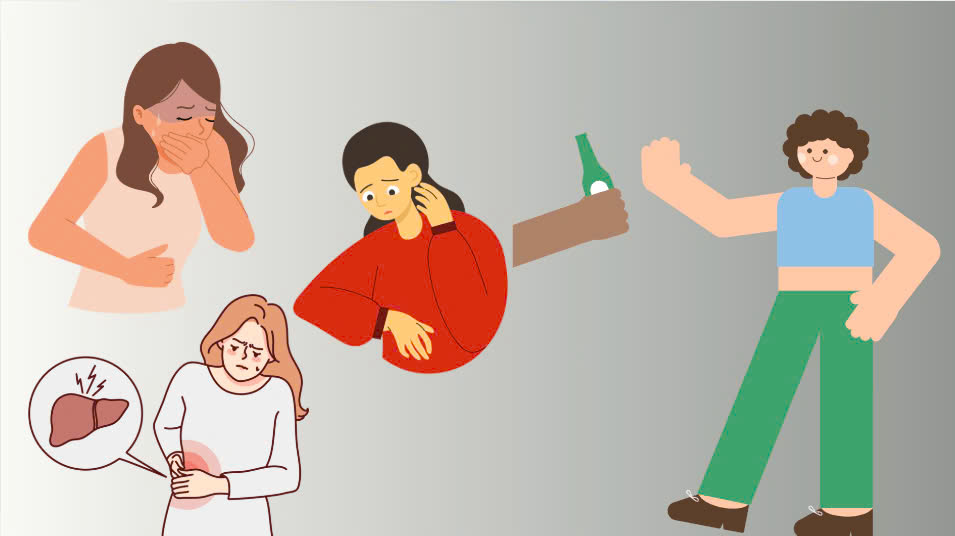 Quit alcohol immediately if you have these signs