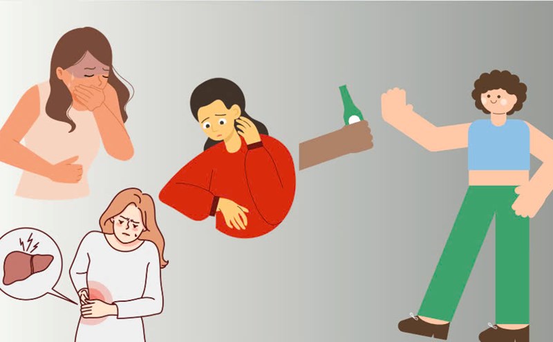 Quit alcohol immediately if you have these signs