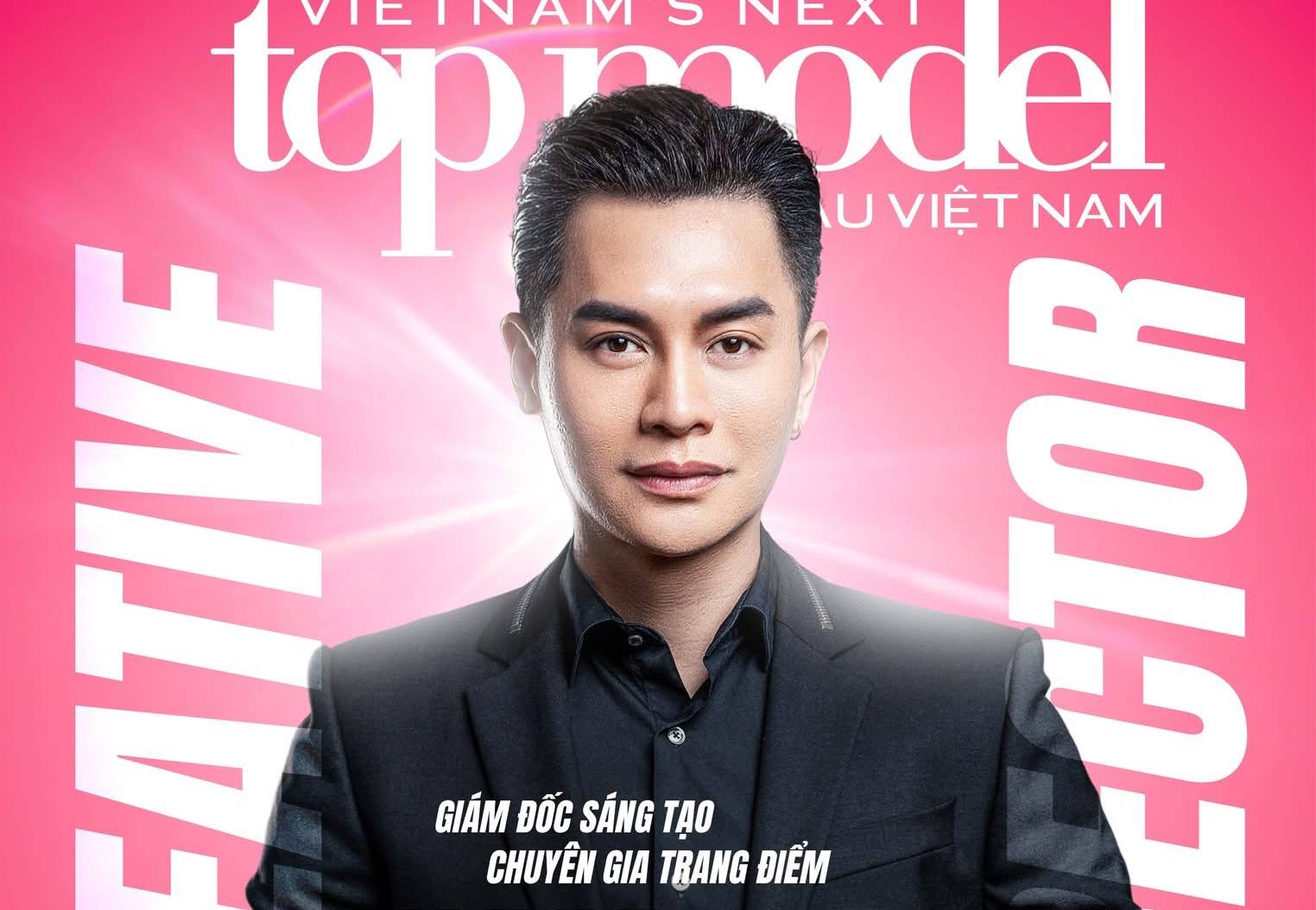 Creative Director Nam Trung. Photo: Provided by the program's producer.