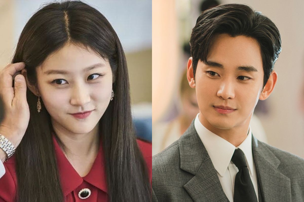 Cố diễn viên Kim Sae Ron và nam diễn viên Kim Soo Hyun. Ảnh: Nhà sản xuất phim/Netflix
