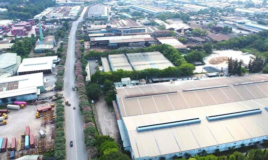 Khu công nghiệp Biên Hòa 1 ở Đồng Nai. Ảnh tư liệu: HAC