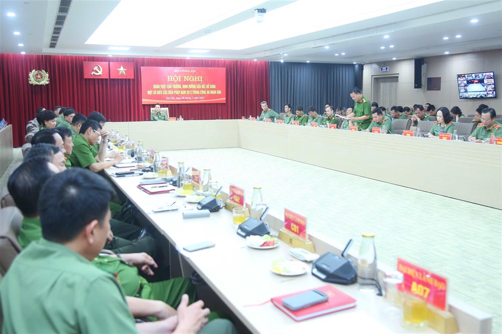 Toàn cảnh hội nghị. Ảnh: Bộ Công an  