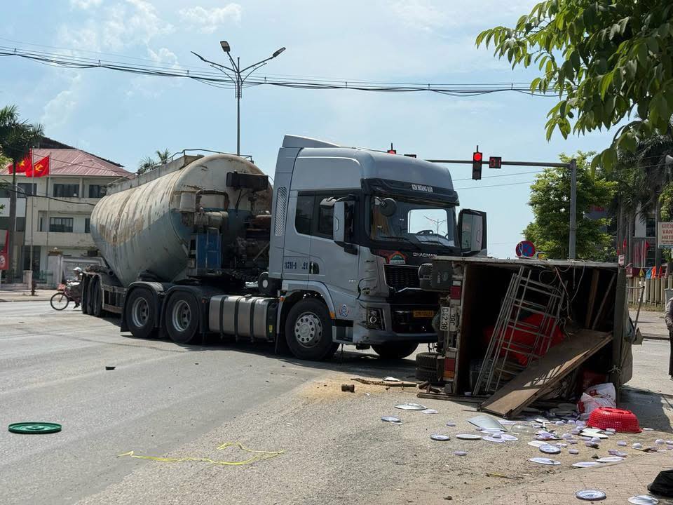La escena del accidente. Foto: El perro.
