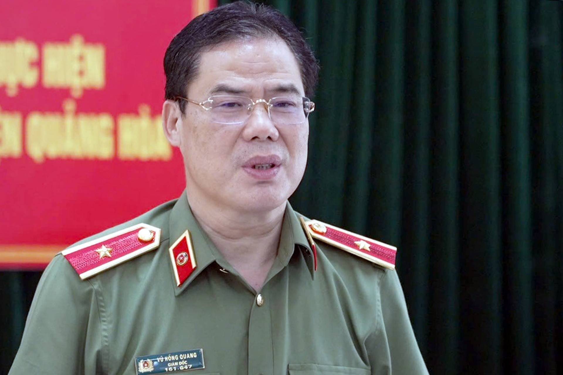 The Director of Cao Bang Provincial Police was promoted to the rank of Major General. Photo: Cao Bang Police