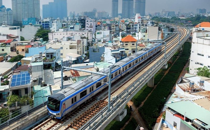 Metro No. 1 (HCMC) has been in commercial operation since December 22, 2024. Photo: Anh Tu