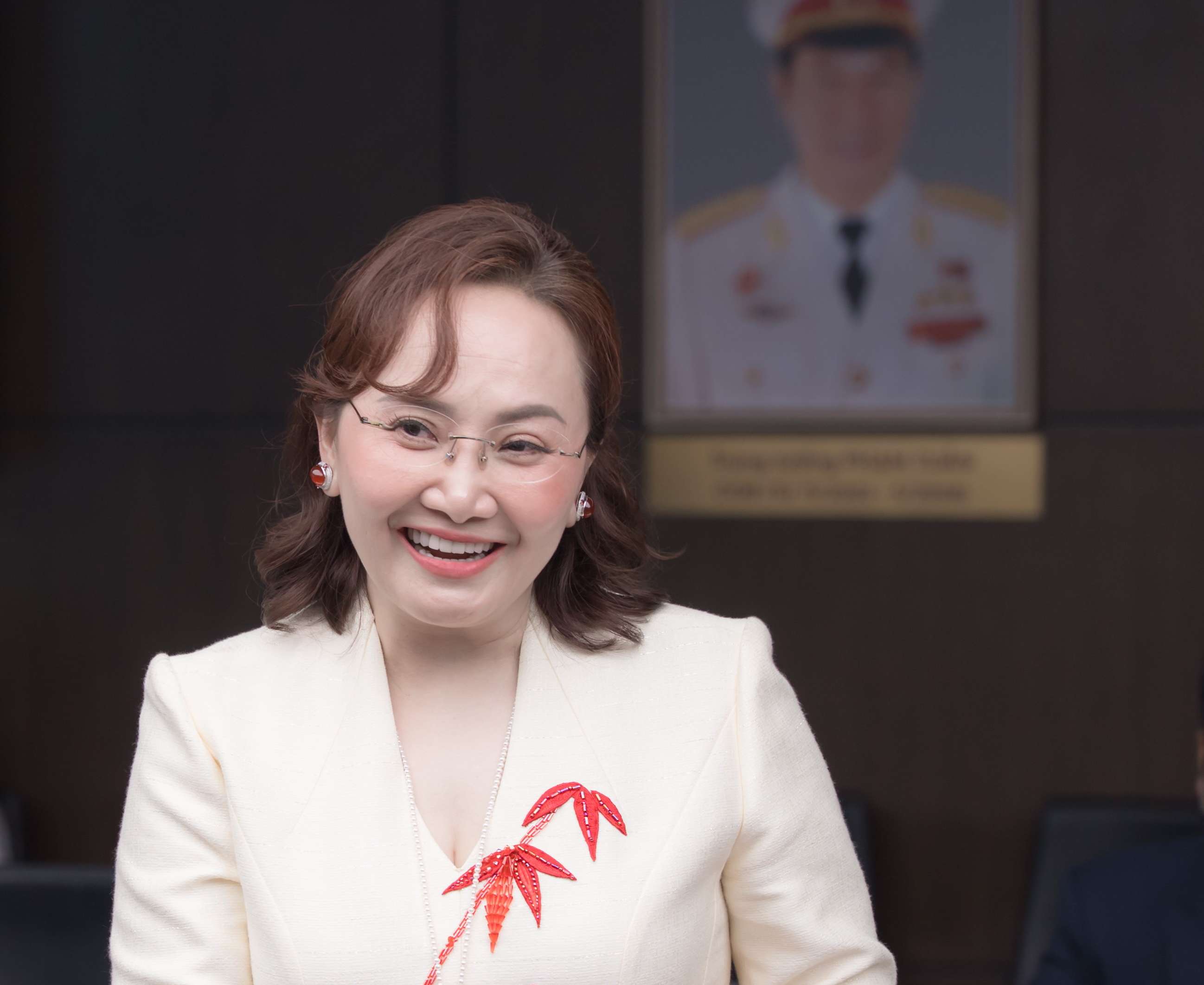 Ba Dang Huynh Uc My – Chu tich TTC AgriS. Anh: MB