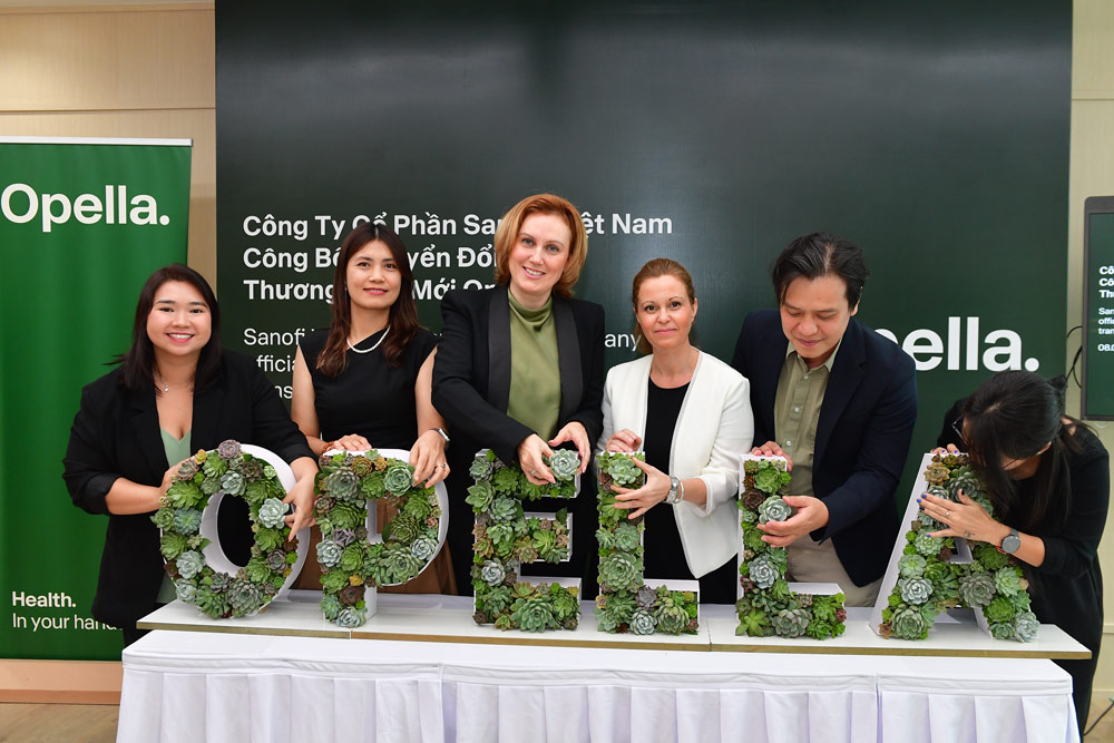 Opella Vietnam's leadership believes that it is a representative of Opella's urban business journey. Photo: Provided by the enterprise